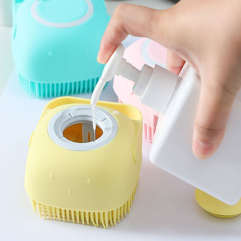Soft Silicon Bath Scrubber Brush