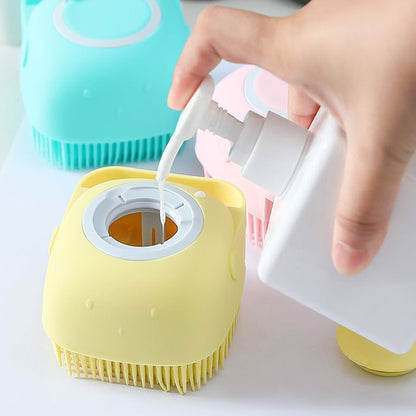 Soft Silicon Bath Scrubber Brush