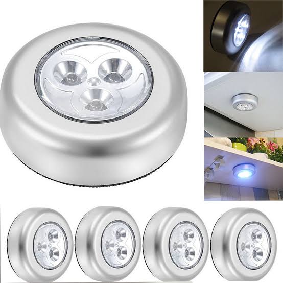 LED Push Button Tap Light