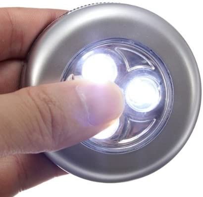 LED Push Button Tap Light