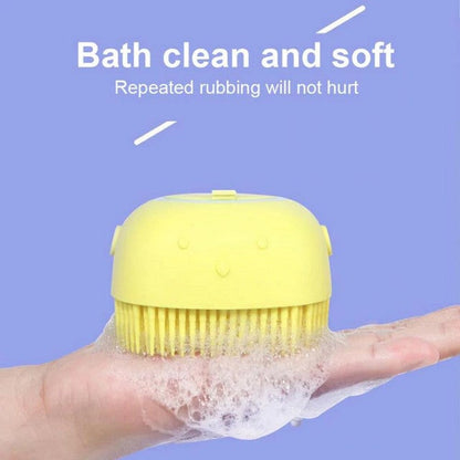 Soft Silicon Bath Scrubber Brush