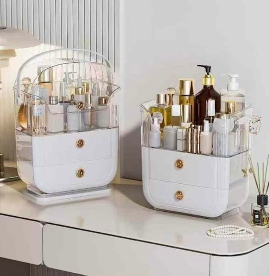 2 Drawer Premium Makeup Organizer Box