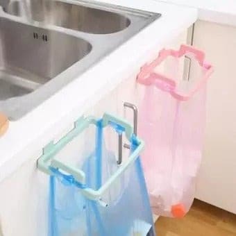 Garbage/Trash Bin Bag Holder & Towel Rack For Kitchen Drawer.