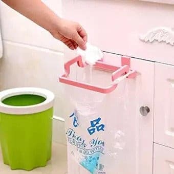 Garbage/Trash Bin Bag Holder & Towel Rack For Kitchen Drawer.